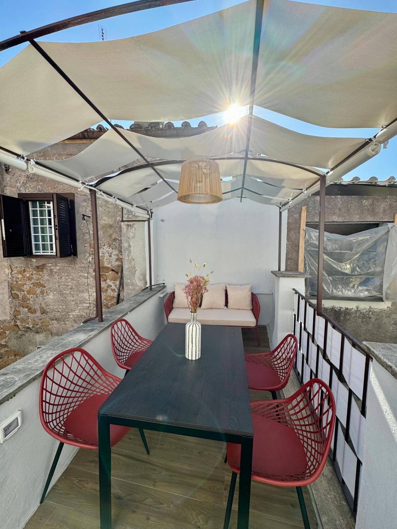 Ferienwohnung Navona Penthouse - Attico Vista Cupola 4 Posti Rom Exterior foto